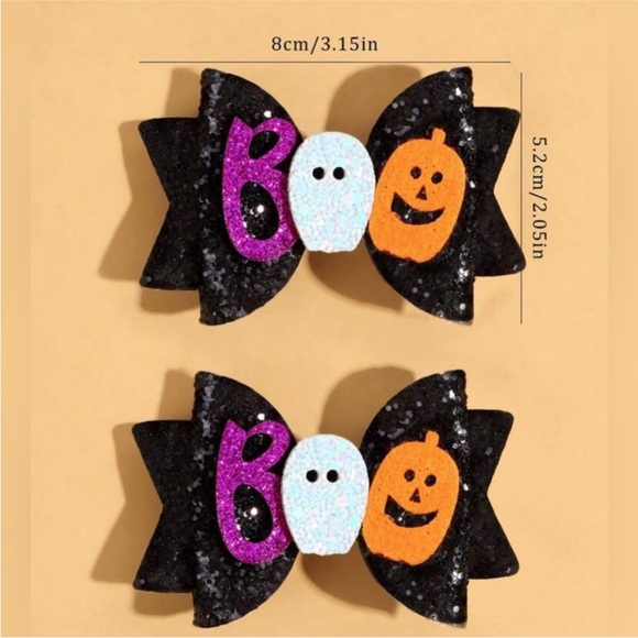 HALLOWEEN HAIR CLIPS - Picture 3 of 3